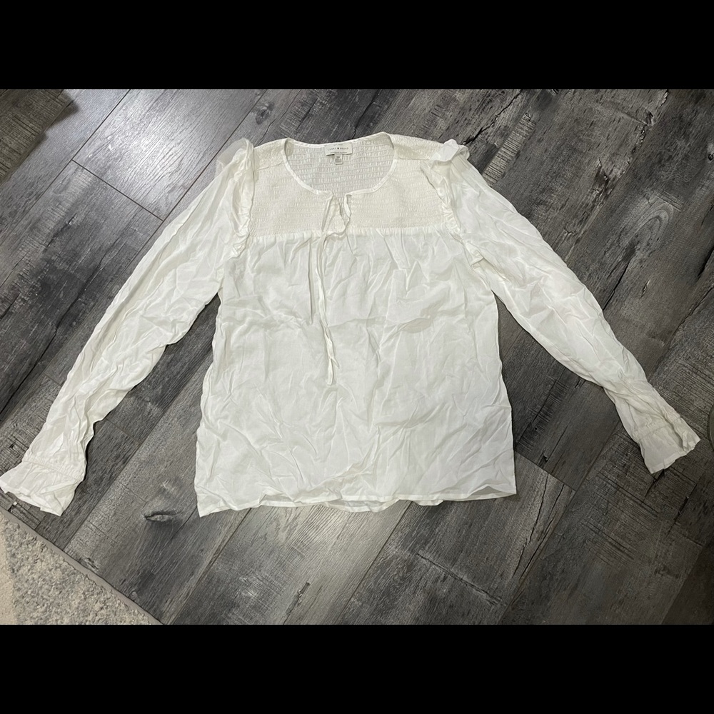 Lucky Brand Long Sleeve blouse NWOT